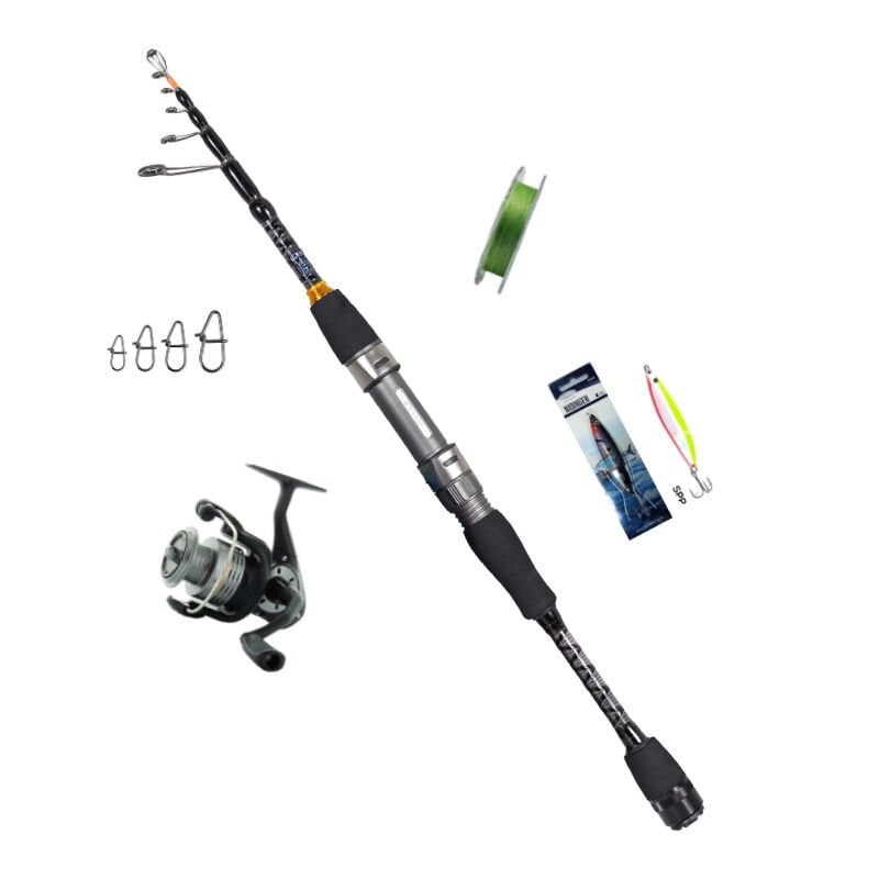 Ryuji Rock Fish 270cm Okuma Revenger 40 Spin Seti