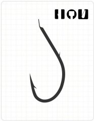 Fudo 1601 Kentsuki Maruseigo Black Nikel İğne 1/0