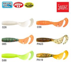 Lucky John Micro Grub 1'' (2.5 cm) Silikon Yem 15P S31