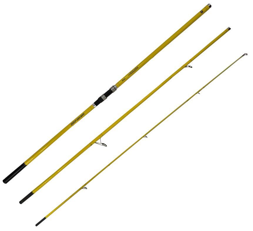 Okuma Makaıra Surf 450 cm 100-250 3 Parça Yellow Surf Kamışı