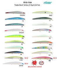 River Treble Devil 145F 14.5cm 21.5Gr 0.3-0.7mt 04D
