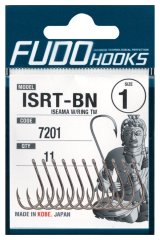 Fudo 7201 Iseama W/Ring TW Black Nikel İğne 1/0