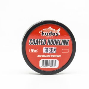 Kudos Coated Hooklink Green 10m 25LB