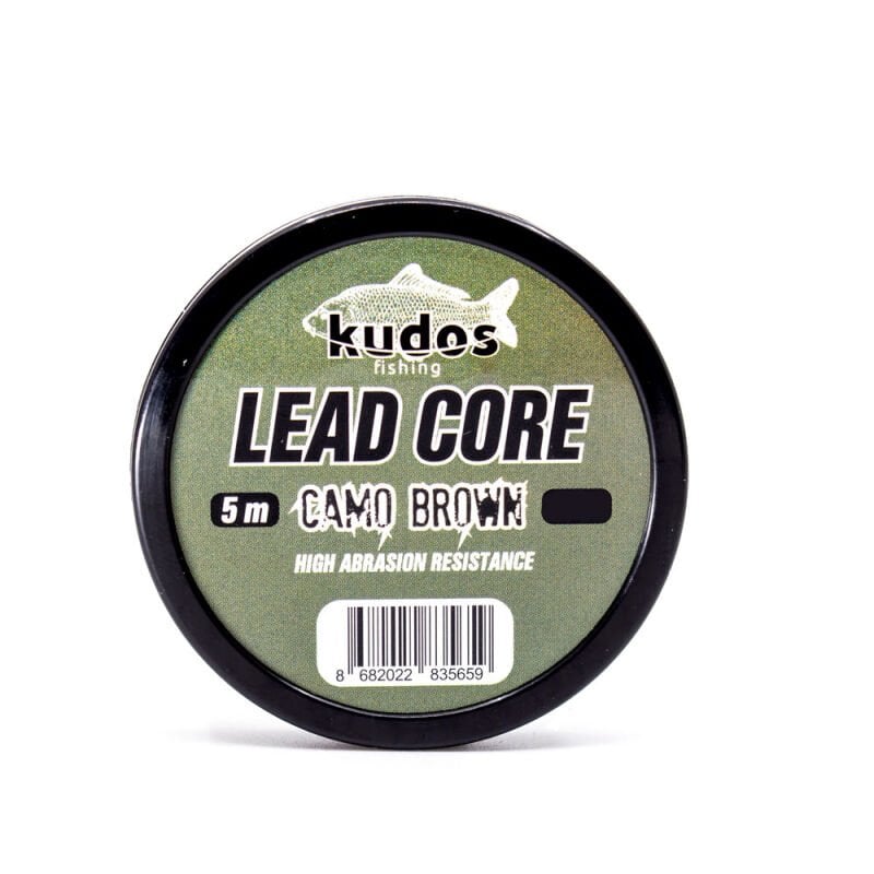 Kudos Lead Core Camo Brown 5m