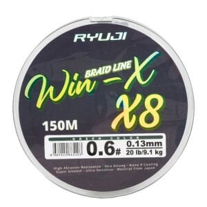 RYUJI WINX X8 150M GREEN İP MİSİNA