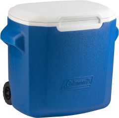 Coleman Performance 28 QT Tekerlekli Soğutucu Buzluk 26 Lt MAVİ/BEYAZ