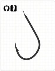 Fudo 4101 Fukase Black Nikel İğne 4/0