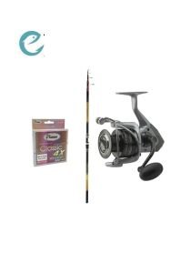 Okuma Savant Surf 420cm Kamış-Okuma Tomcat 6000 Surf Olta Seti