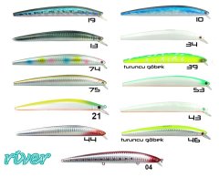 River Treble Devil 145F 14.5cm 21.5Gr 0.3-0.7mt
