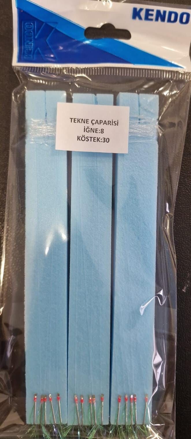 Kendo Yeşil Tüy 10lu Çapari (3 adet)