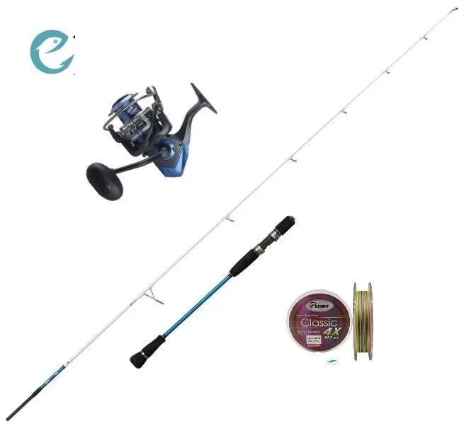 Okuma Safina SW 4000 Bauer Bambam Salt Dfr 20-90 Kamış Tekne Seti