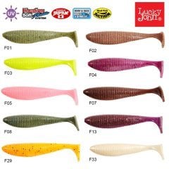 Lucky John Joco Shaker 3.5'' (8.89 cm) 4P Silikon Yem