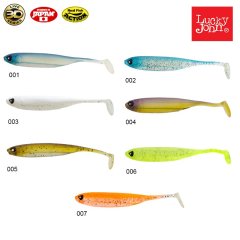 Lucky John Makora 3D Shad Tail 4'' (10.16 cm) 6P Silikon Yem