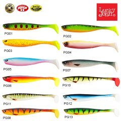 Lucky John Basara 3D Soft Swim 3.5'' (8.89 cm) 6P Silikon Yem
