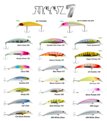 Fujin Ziggy7  70mm 9.6gr Sinking LRF Maket Balık