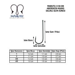 Maruto 3190 Bn İğne (100) Blister