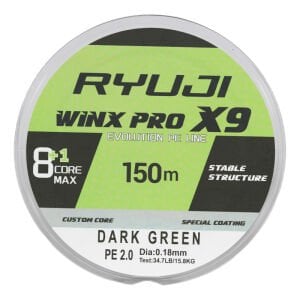 RYUJI WINX PRO X8+1 150M CHARTREUSE İP MİSİNA