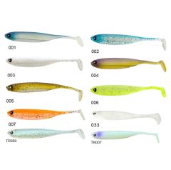 Lucky John Makora 3D Shad Tail 4'' (10.16 cm) 6P Silikon Yem TR007