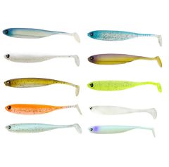 Lucky John Makora 3D Shad Tail 4'' (10.16 cm) 6P Silikon Yem TR009